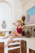 Red Velvet Swimsuit